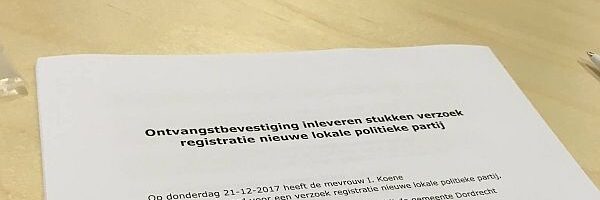 oprichting Gewoon Dordt