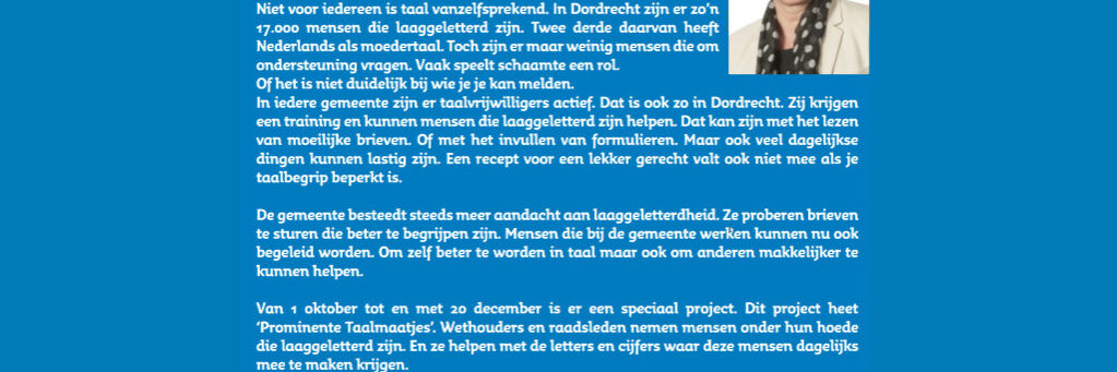 Prominente taalmaatjes