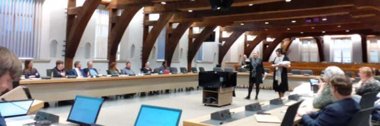 Prominente taalmaatjes dictee in de Dordtse raadszaal