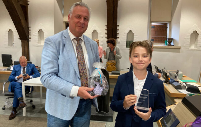 kinderburgemeester Lucas van Dijk