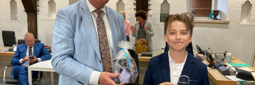 kinderburgemeester Lucas van Dijk