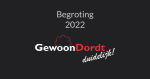 begroting 2022