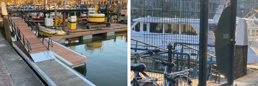 hek en helling nieuwe haven